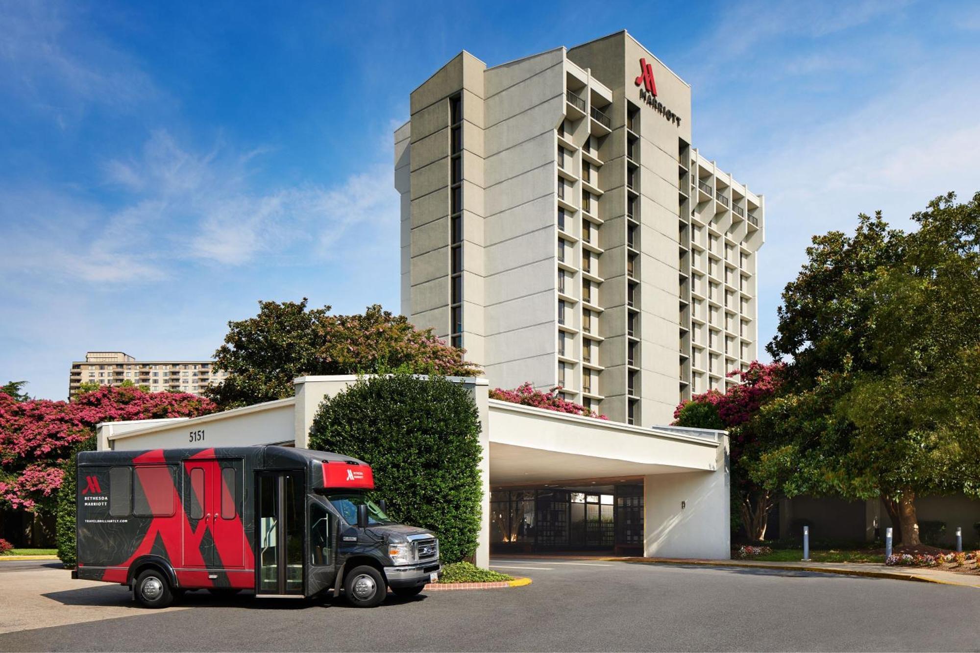 Bethesda Marriott Hotel Exterior photo